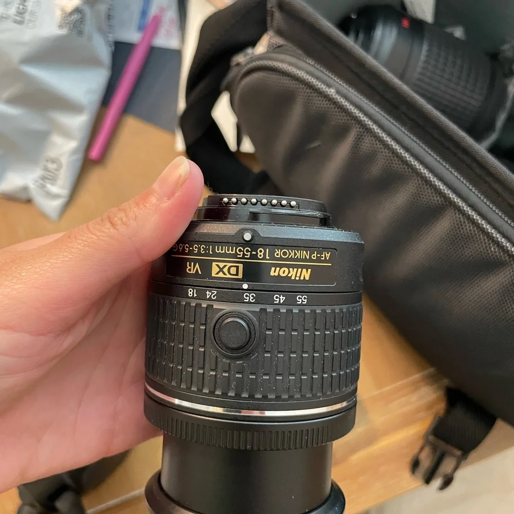 Nikon D3400 Camera with 3 lenses